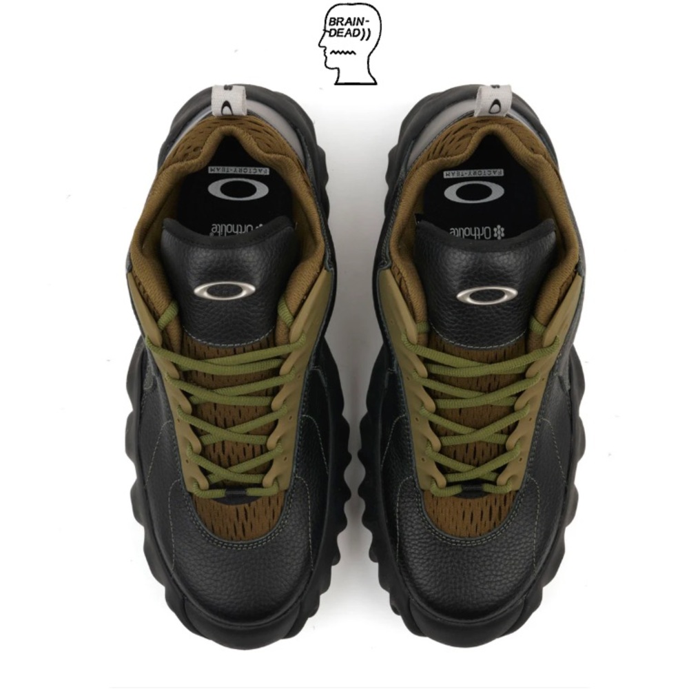 Brand new Brain Dead x Oakley Factory Team Full Grain Leather Chop Saw Size 10.5 - Picture 2 of 11